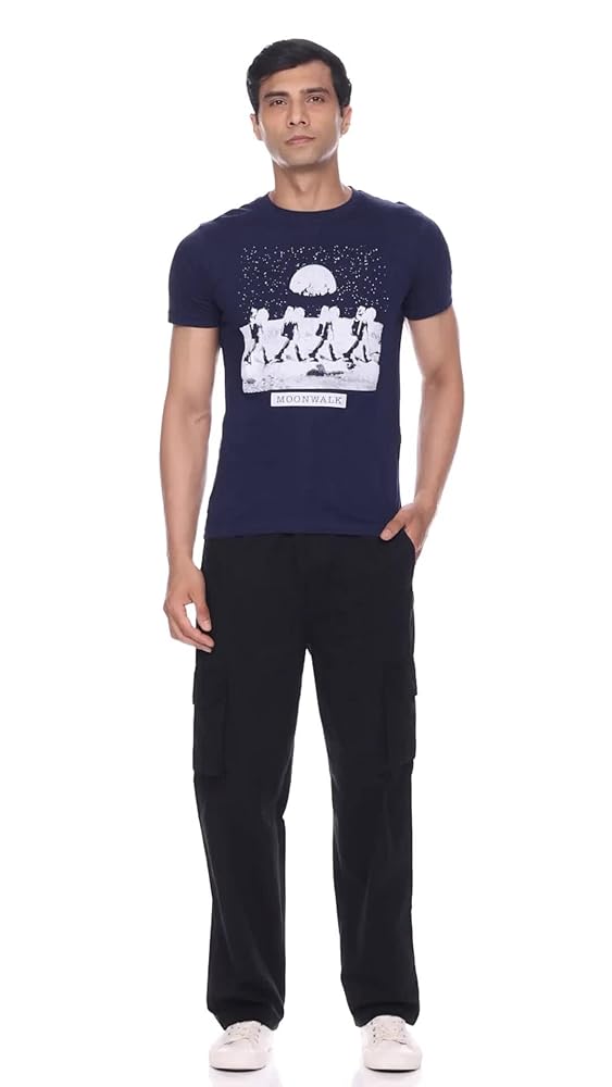 Leriya Fashion Men Mid Rise Baggy Cargo Pant Trouser - Authentic Leriya Clothing | UrbanThreads - Image 3