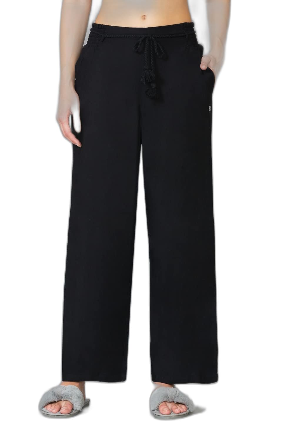 Van Heusen Women's Straight Fit High Rise Pants - Authentic Van Clothing | UrbanThreads