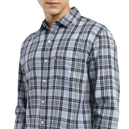 Levi's Men's Checkered Slim Fit Shirt - Image 5