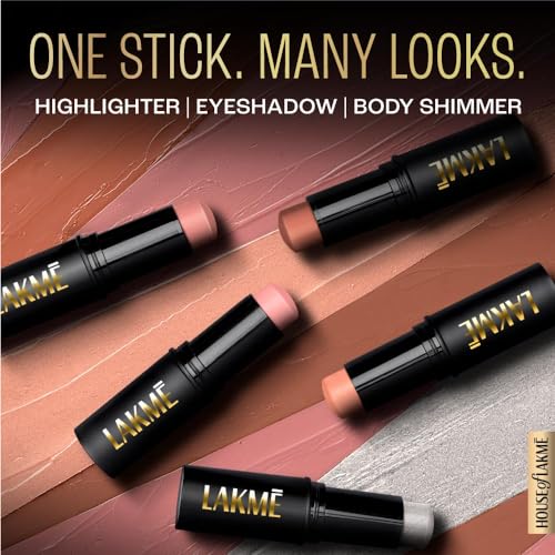Lakme Facelift MultiSlayer Highlighter Stick - Silver Shimmer - Image 5