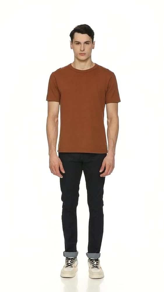 Peter England Men's Skinny Fit Mid Rise Jeans - Image 3