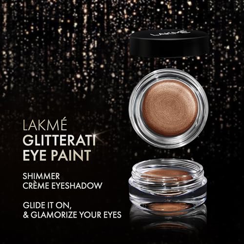 LAKMÉ Cream Shimmery Absolute Eye Paint Bedazzled Brown - Image 4