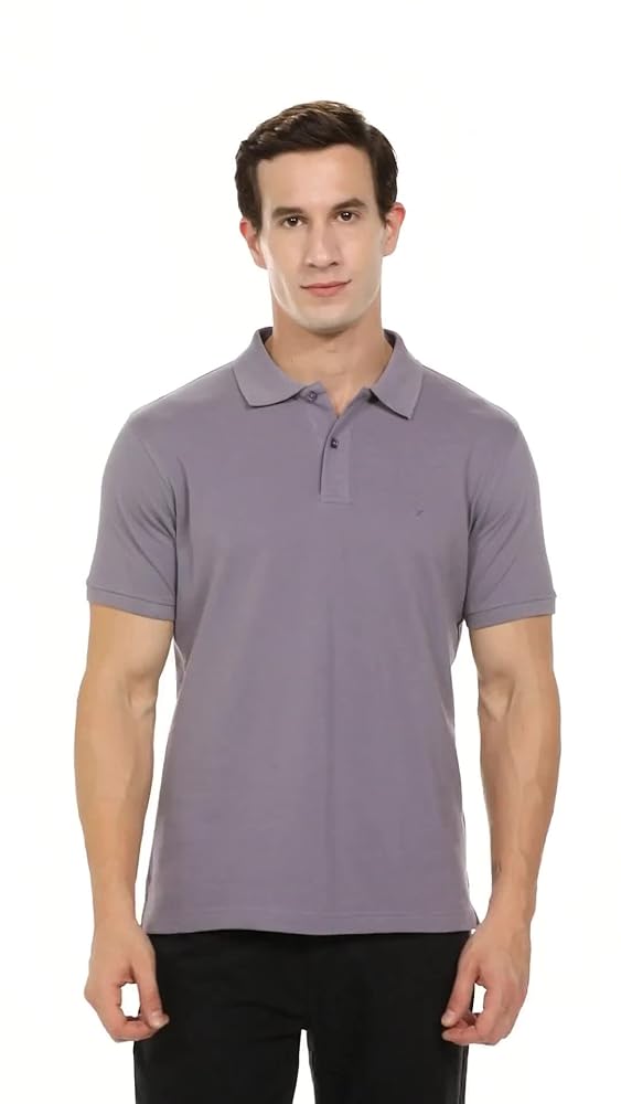 XYXX Men's Nova 100% Combed Cotton Polo T-Shirt - Image 3