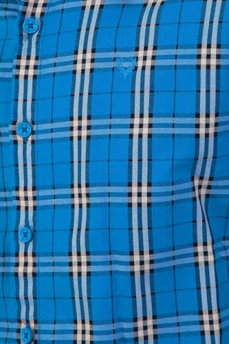 Allen Solly Boys Cotton Checkered Full Sleeve Casual Shirt - Image 5