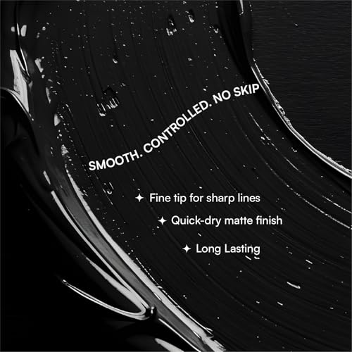 Dream Beauty Lunation Eyeliner Jet Black Liquid Liner Women - Image 4