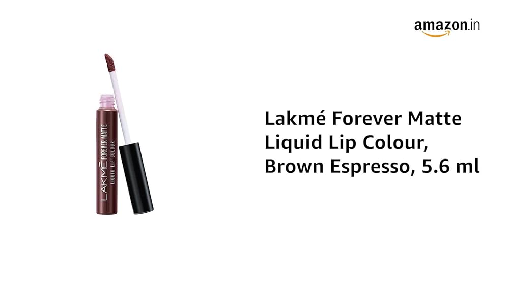 Lakmé Forever Matte Liquid Lip Colour Nude Myth 5.6 ml - Image 3