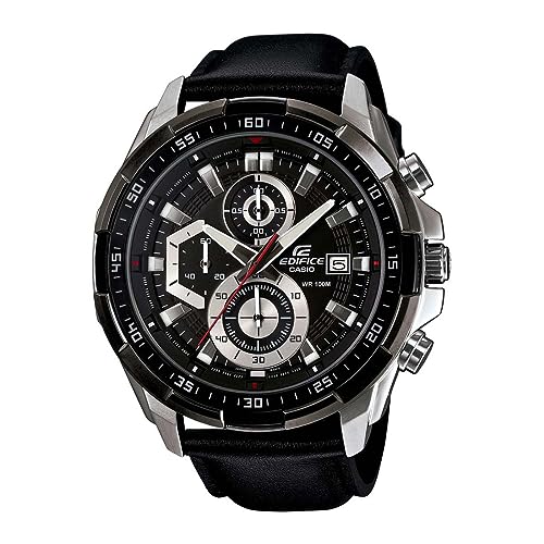Casio Edifice EFR-539L-1AVUDF Black Analog Dial Men's Watch - Image 2