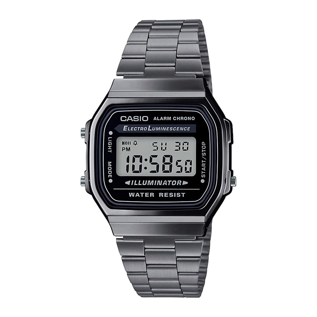 Casio Vintage Digital Watch Gold and Black