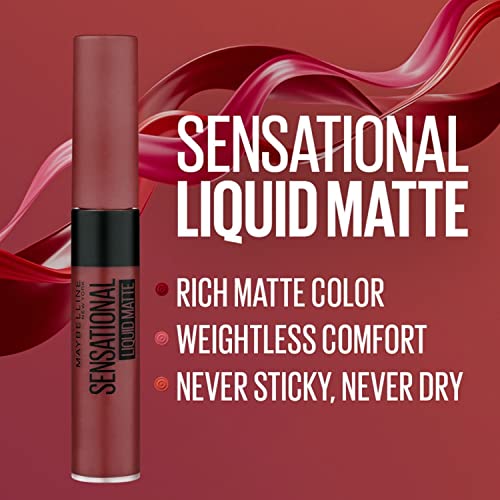 Maybelline Sensational Liquid Matte Lipstick Non-sticky Non-drying - Image 5