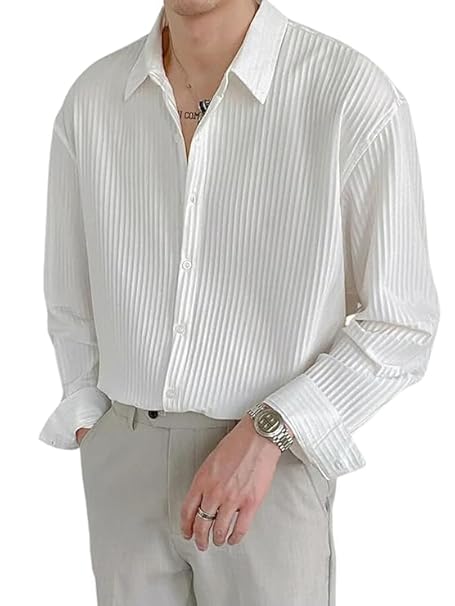 Leriya Fashion Men's Polyester Solid Regular Fit Shirt - Authentic Leriya Clothing | UrbanThreads