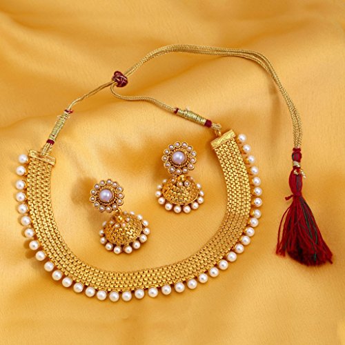 Sukkhi Gold Plated Necklace Set for Women - Image 5
