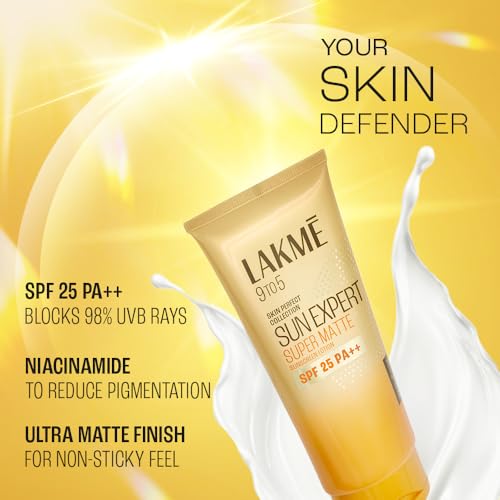 Lakme Sun Expert SPF 25 PA++ Matte Lotion Sunscreen 50ml - Image 5
