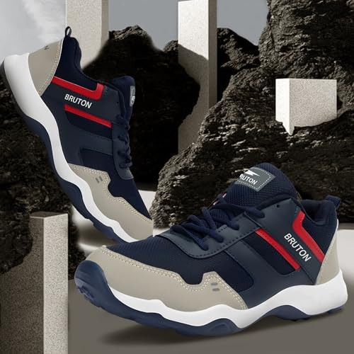 BRUTON EVA Lite Sport Shoes Running Shoes for Men- Blue - Authentic BRUTON Footwear | UrbanThreads - Image 3