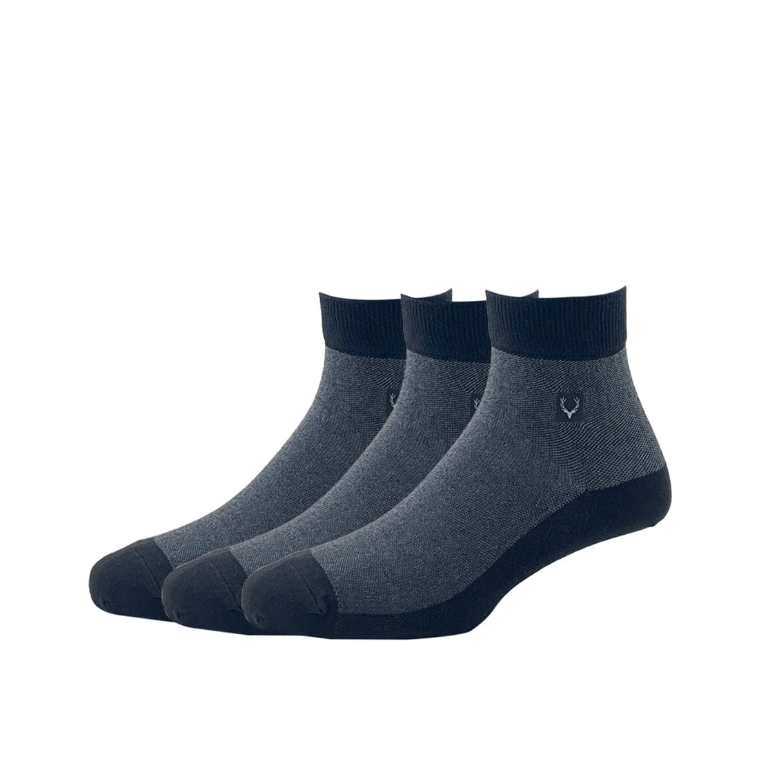 Allen Solly Mens Cotton Quarter Length Socks Pack of 3