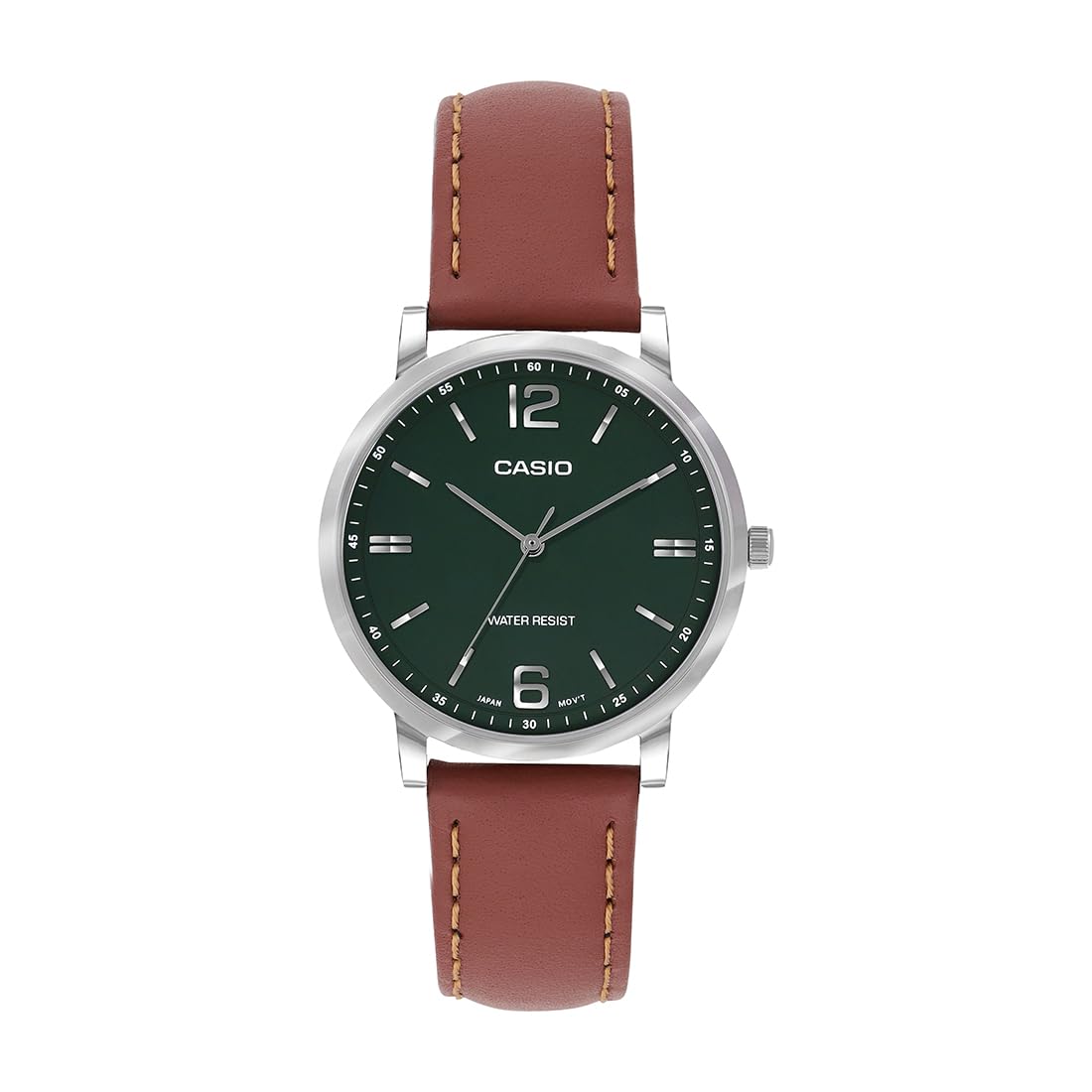 Casio Enticer LTP-SN5YL-3A Analog Green Dial Women