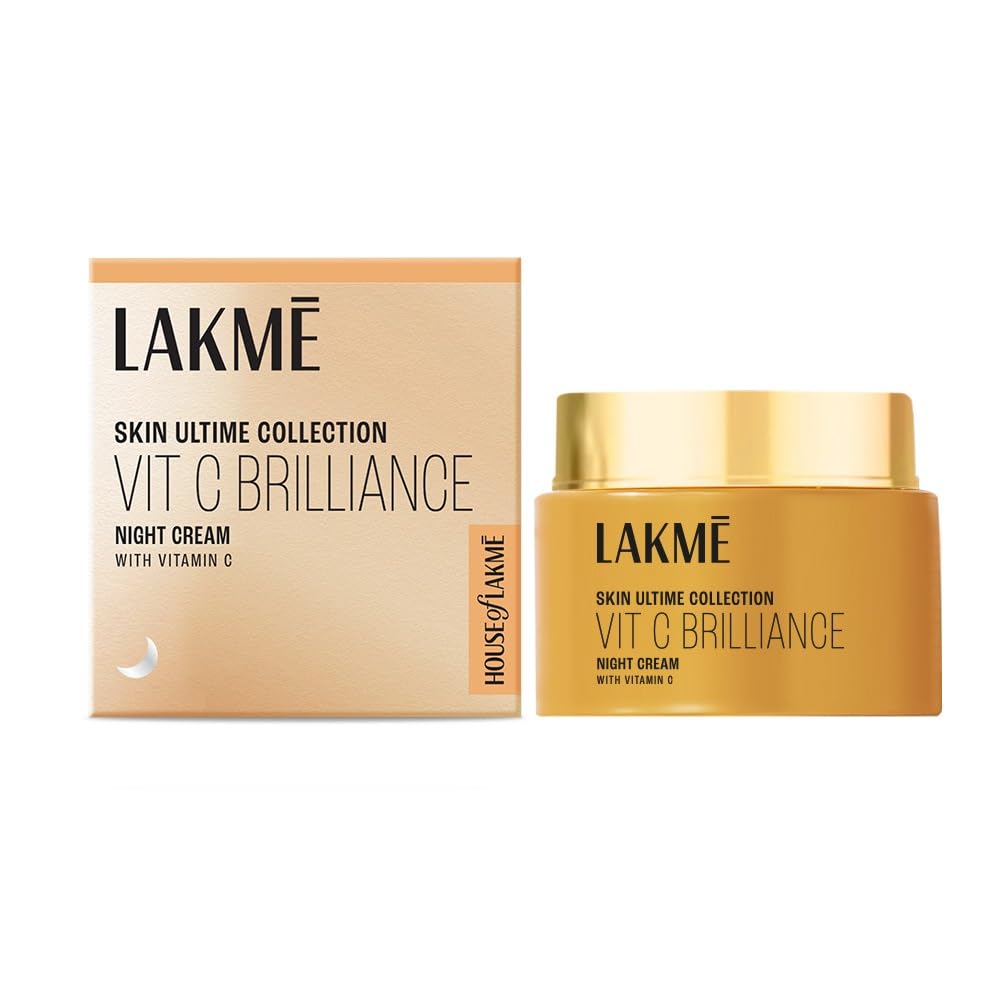 Lakme Vitamin C Brilliance Night Cream 50G