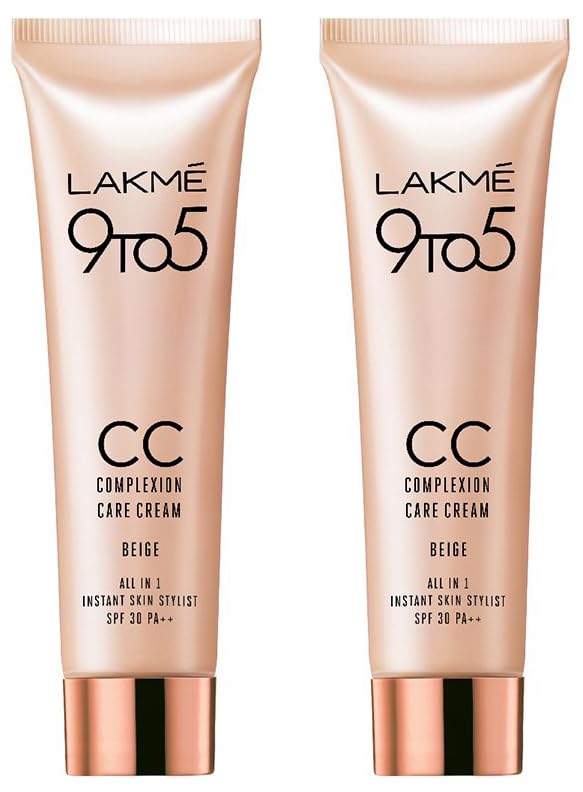LAKMÉ 9 To 5 CC Cream Mini 01 - Beige All Skin Types - Image 2