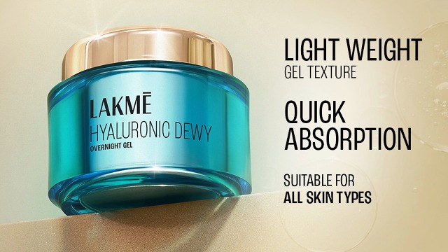 Lakmé Hyaluronic Dewy Overnight Gel - Image 3