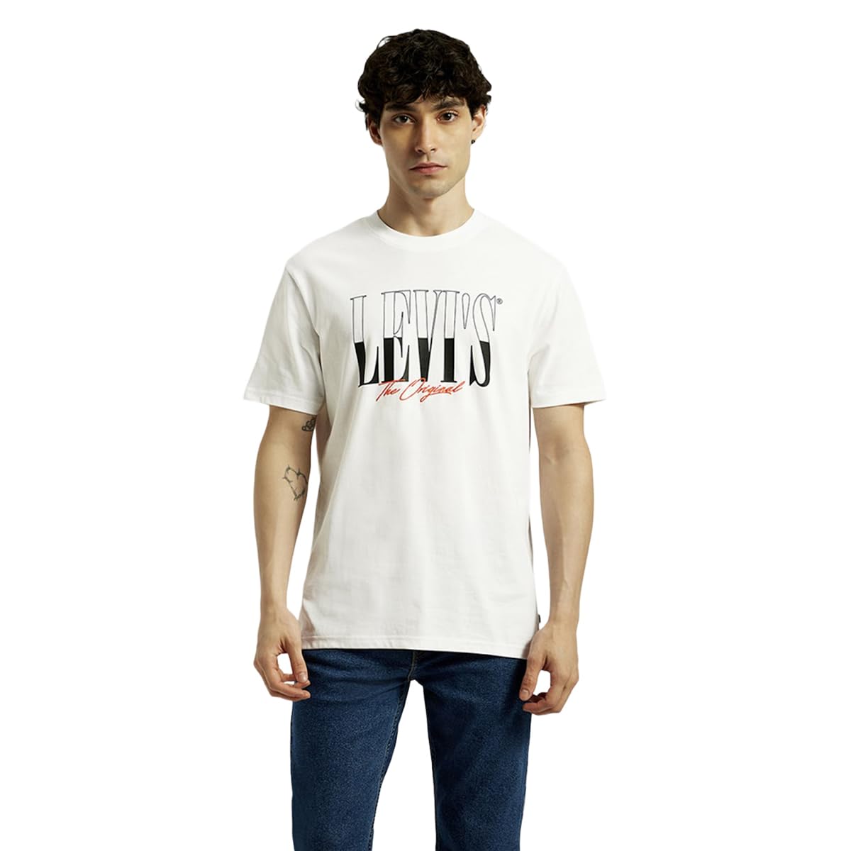 Levi's Men's Letter Print Slim Fit T-Shirt