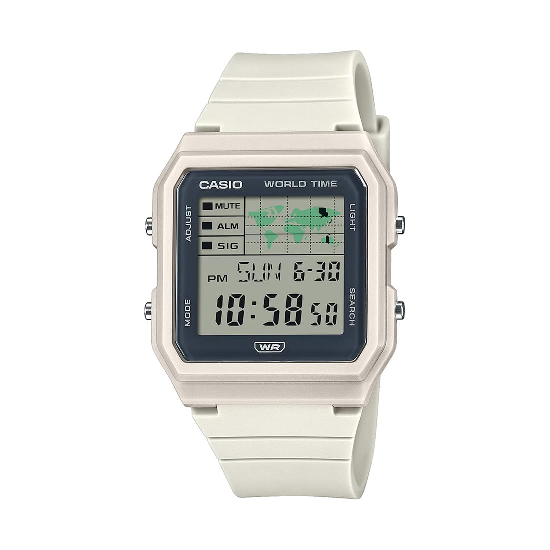 Casio LF-30W-8ADF Digital Black Dial Unisex Watch