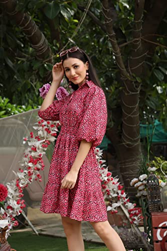 Leriya Fashion Western Dresses for Women | Short A-Line Dress for Girls | Maxi Dress for Women - Authentic Leriya Clothing | UrbanThreads - Image 5