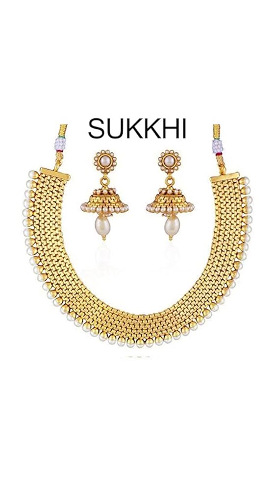 Sukkhi Gold Plated Necklace Set for Women - Image 3