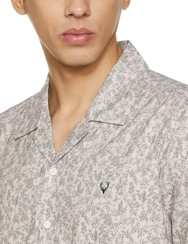 Allen Solly Men's Cotton Classic Fit Resort Collar Shirt - Image 5