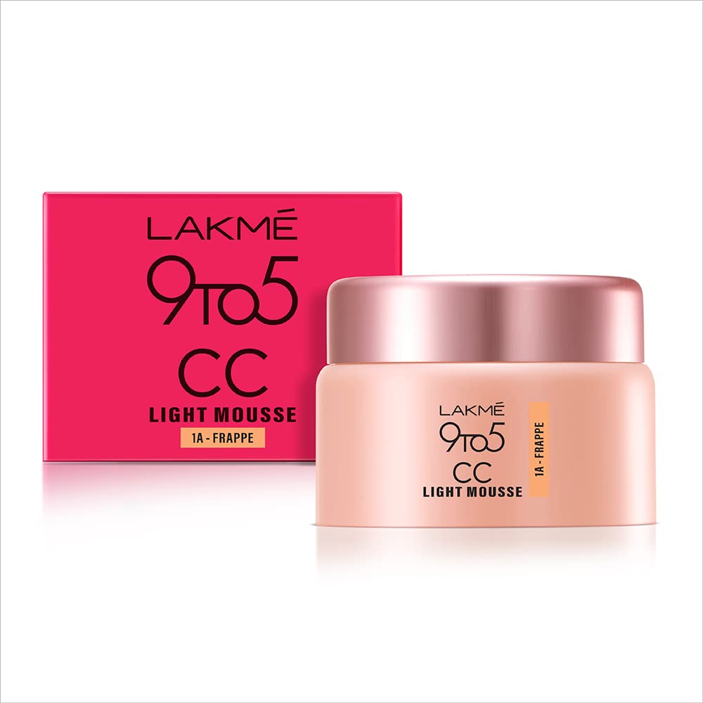 LAKMÉ 9To5 CC Light Mousse with Vitamin E Matte Finish