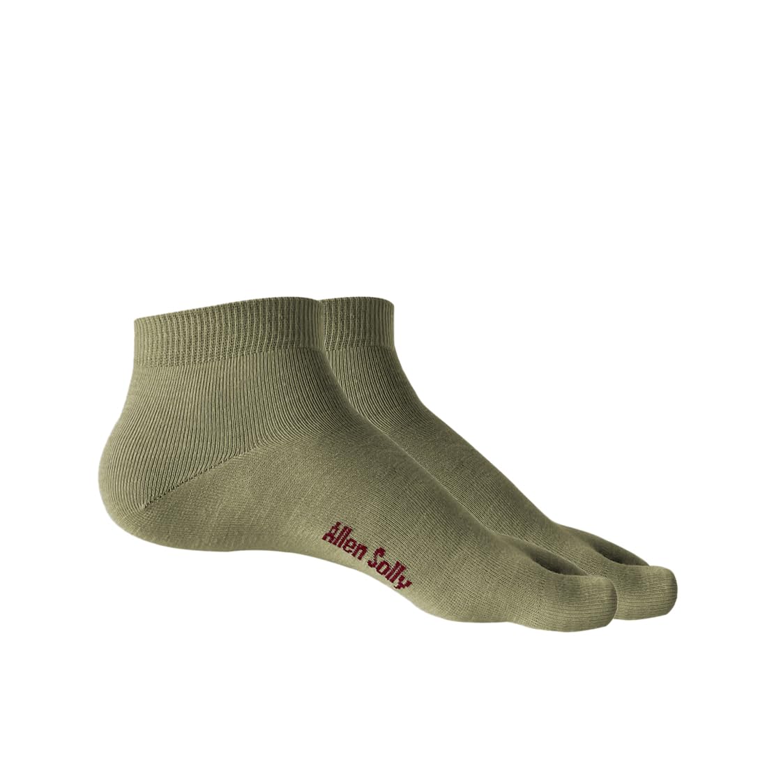 Allen Solly Women's Woolen Ankle Length Socks Pack of 2 Beige