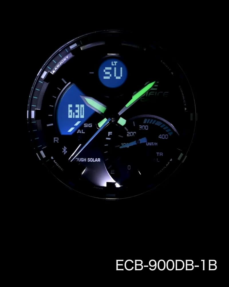 Casio Edifice ECB-900DB-1BDR Bluetooth Analog-Digital Watch - Image 3