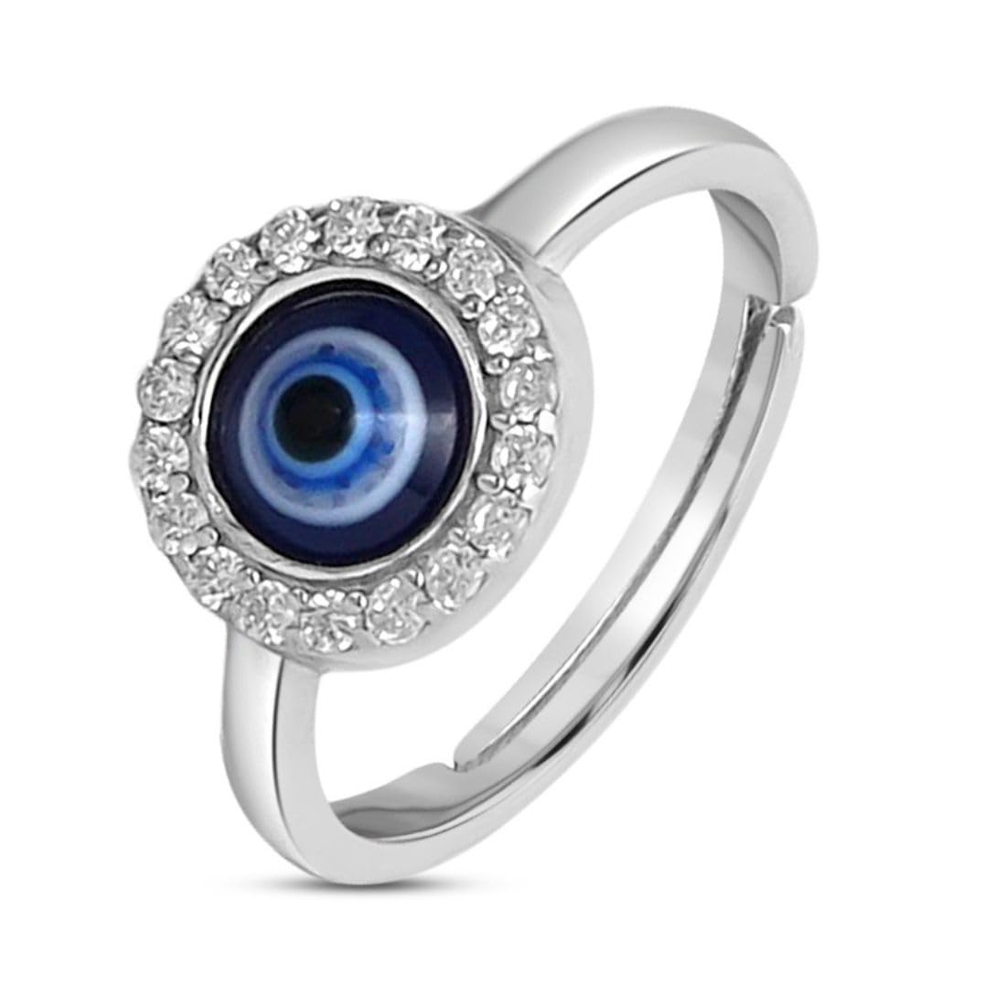 ZAVYA 925 Sterling Silver Rhodium Plated Ring | Gift for Women and Girls | With Certificate of Authe - Authentic ZAVYA Accessories | UrbanThreads