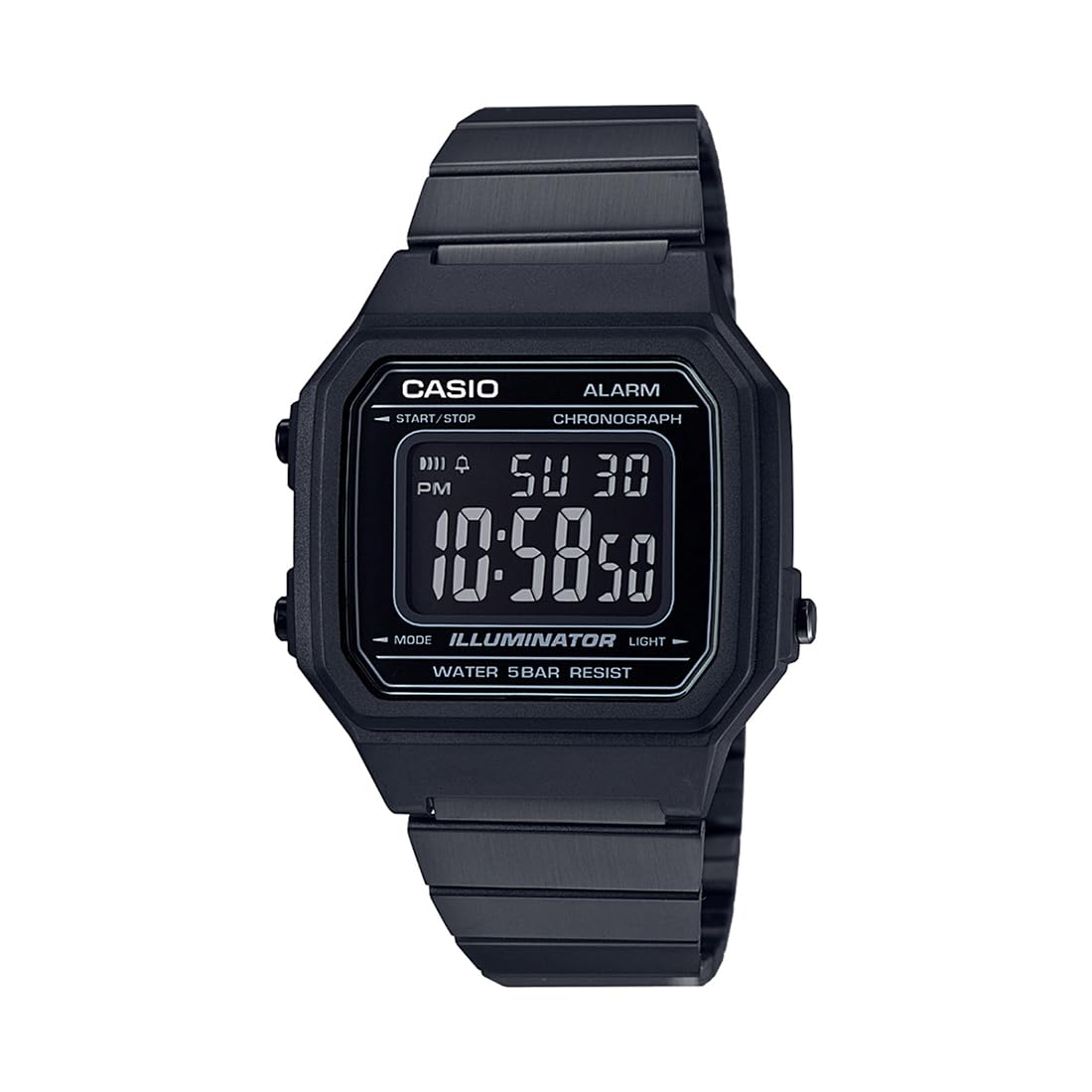 Casio Vintage Black Digital Watch Unisex