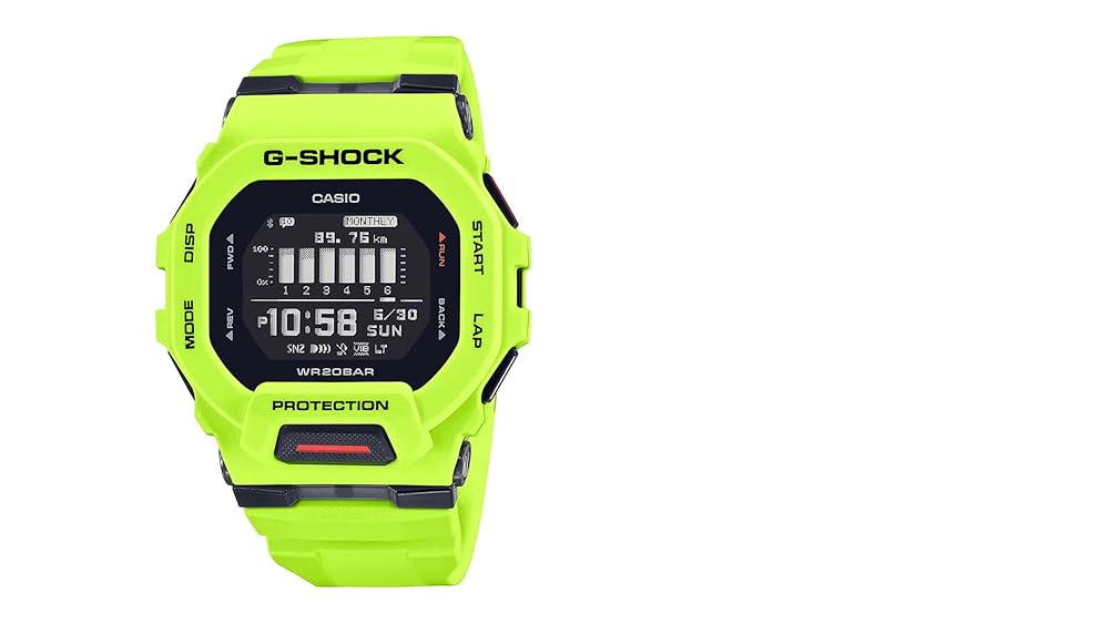 Casio G-Shock GBD-200-9DR Digital Watch Lime Green Men's - Image 3