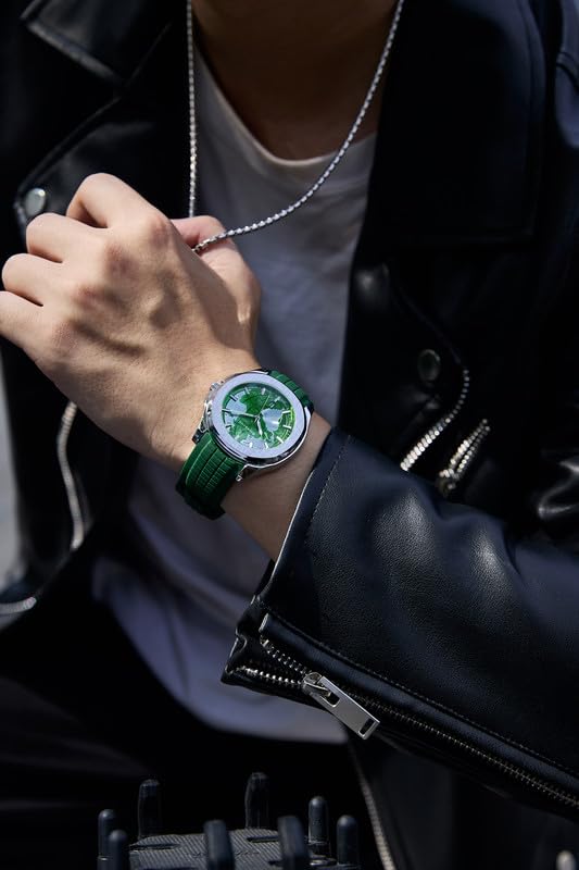 Giordano World Map Watch Silicone Strap - Image 4