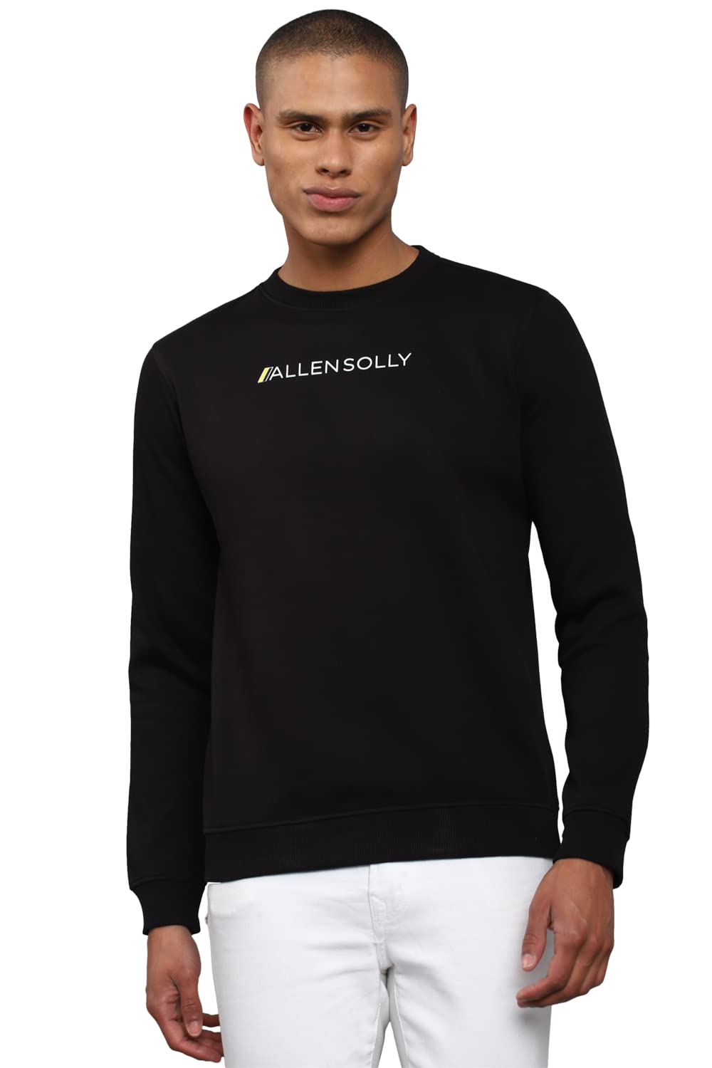 Allen Solly Men Cotton Crew Neck Sweatshirt