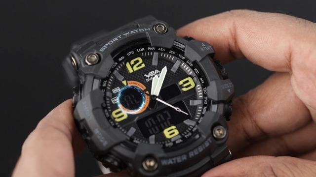 V2A Commando Midnight Black Sport Watch - Image 4