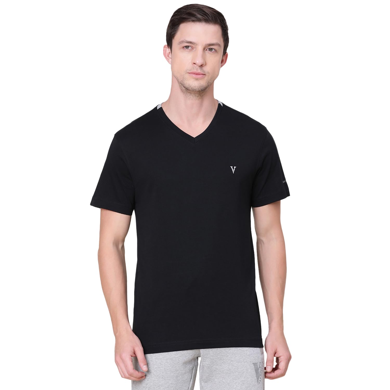 Van Heusen Men's Cotton Regular Fit T-Shirt