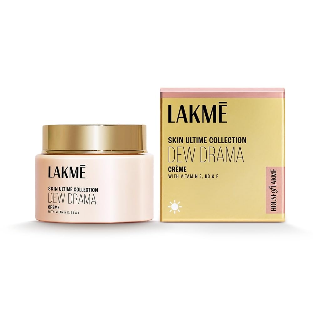 LAKMÉ Dew Drama Gel Creme Pro-Ceramides Vit E B F 50G