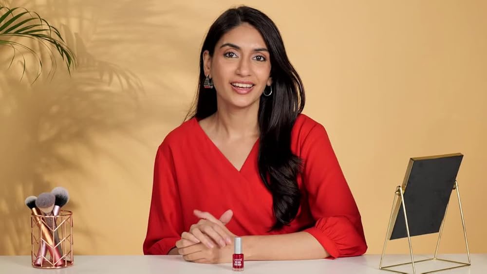 Lakmé Color Crush Nail Polish 404 Glossy Finish - Image 3