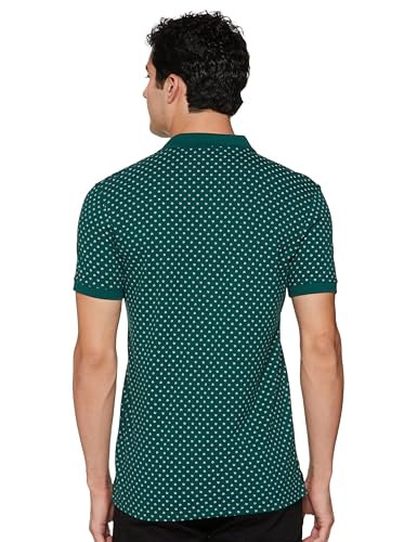 Allen Solly Men's Cotton Regular Fit Printed Polo - Image 3