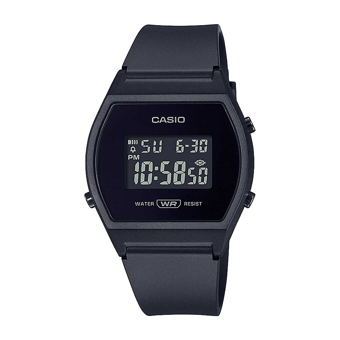 Casio LW-204-1BDF Black Digital Watch Unisex-Adult