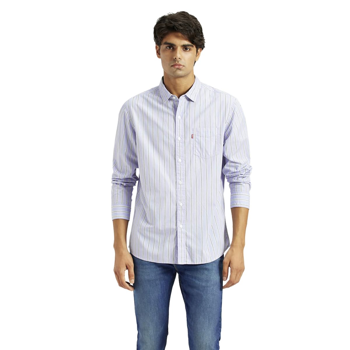 Levi's Men's Striped Slim Fit Shirt