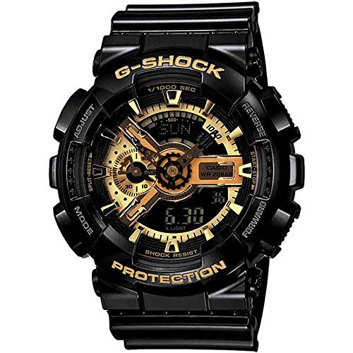 Casio G-Shock GA-110GB-1ADR Black Gold Analog-Digital Watch - Image 2