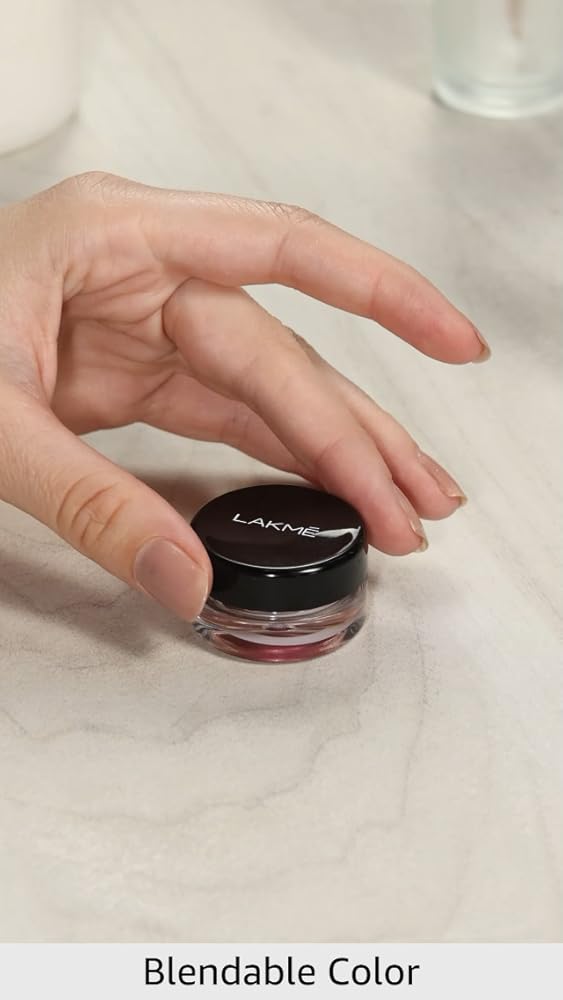 LAKMÉ Cream Shimmery Absolute Eye Paint Magenta Muse - Image 3