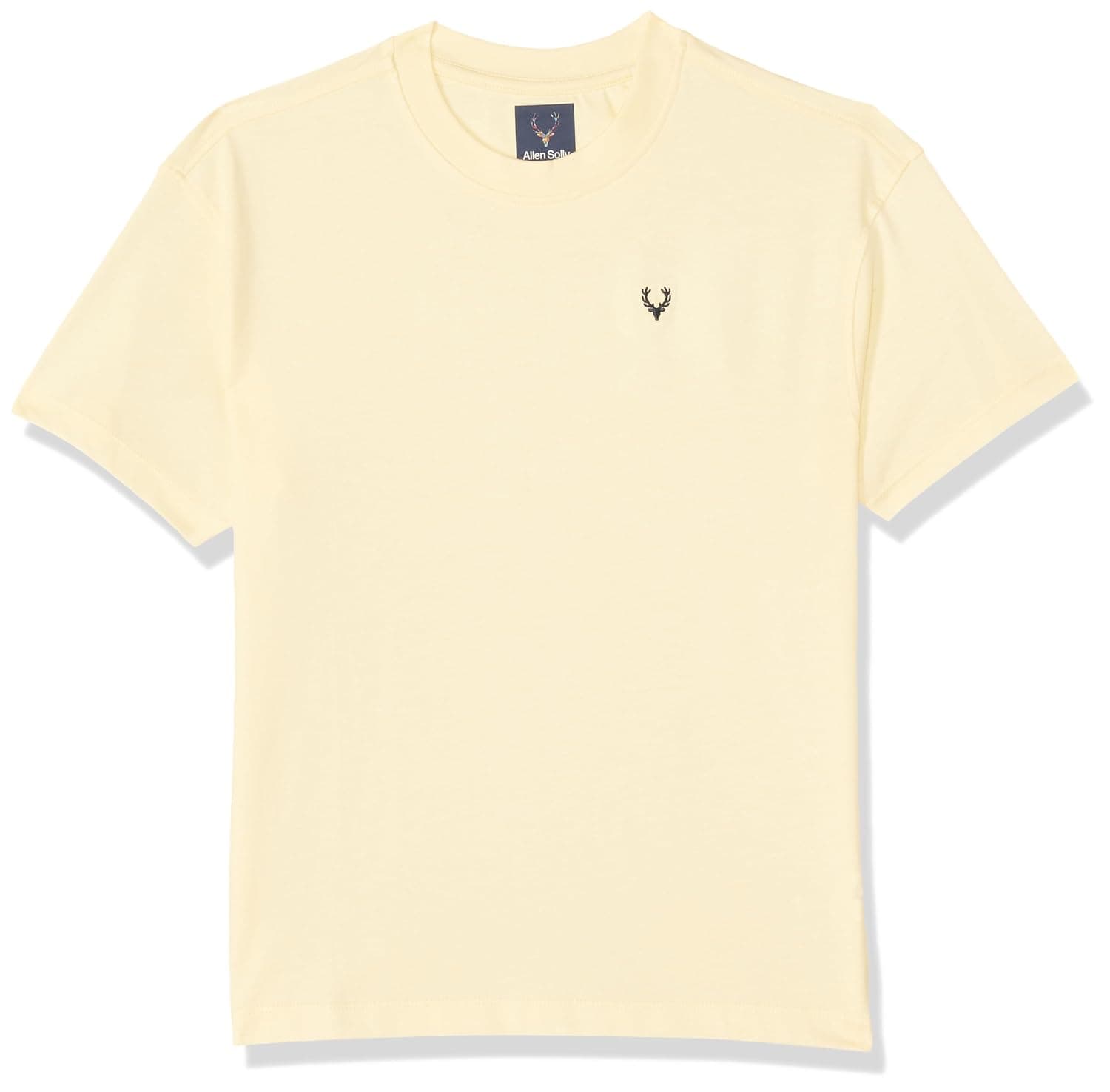 Allen Solly Boys Oversized Crew Neck T-Shirt Stag Logo