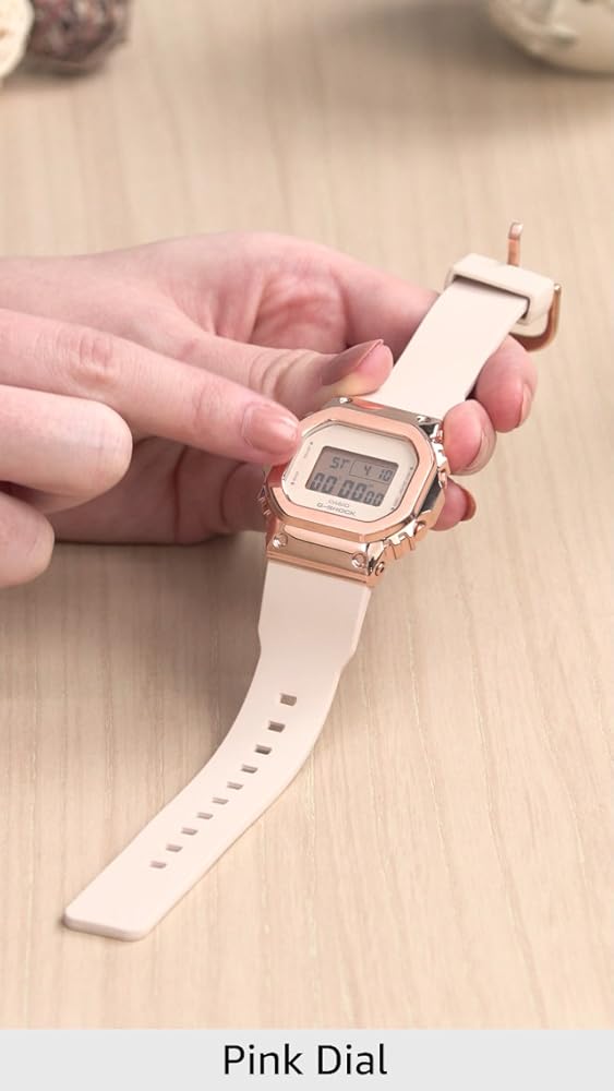 Casio G-Shock Pink Metallic Digital Watch - Image 3