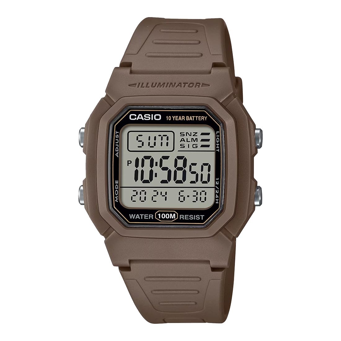 Casio Youth Digital Black Watch