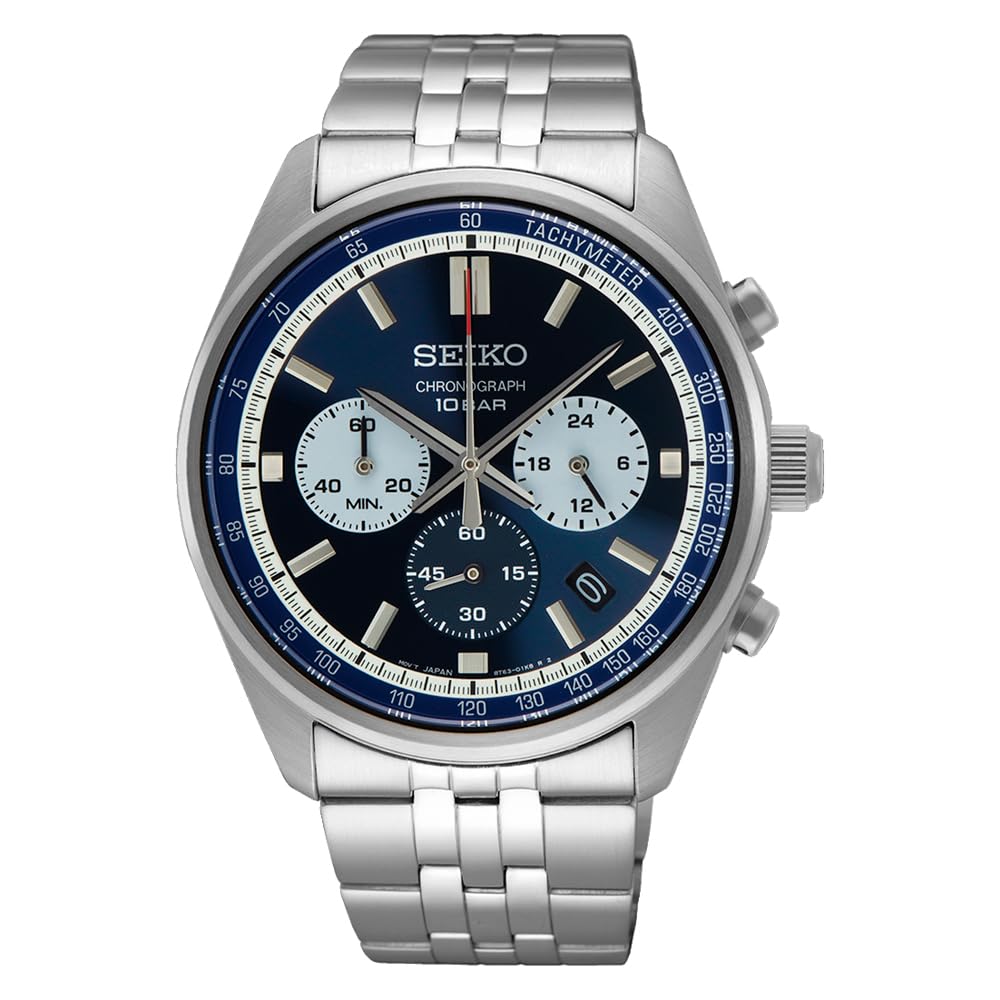Seiko SSB427P1 Silver Stainless Steel Chronograph Watch