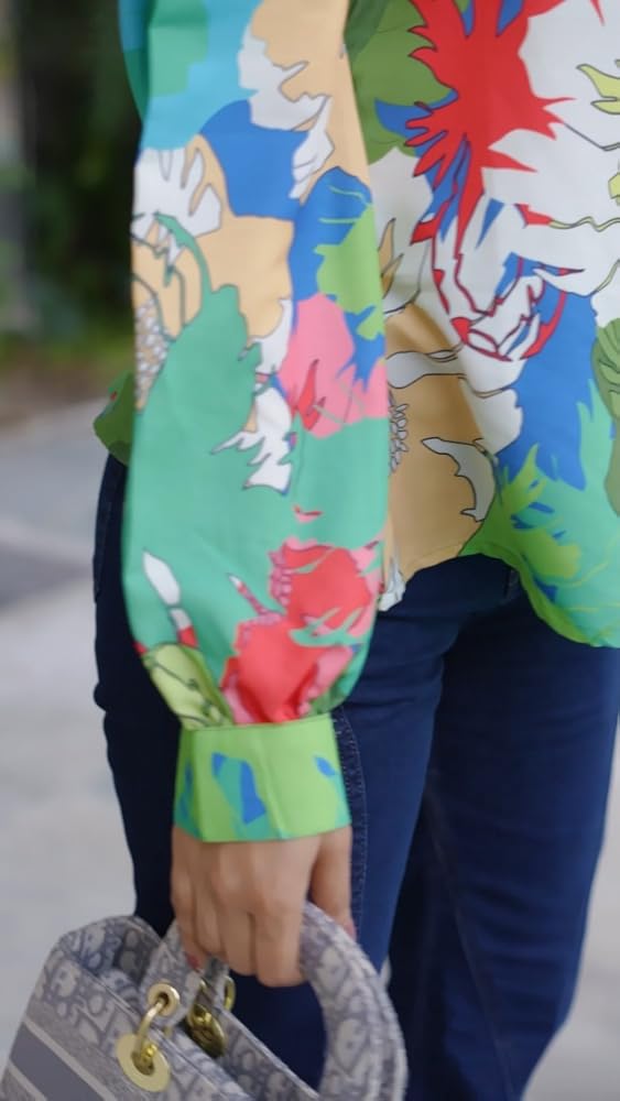 Leriya Fashion Women's Rayon Oversized Fit Korean Casual Short Sleeve Loose Fit Crop Top|Summer Wear - Authentic Leriya Clothing | UrbanThreads - Image 4