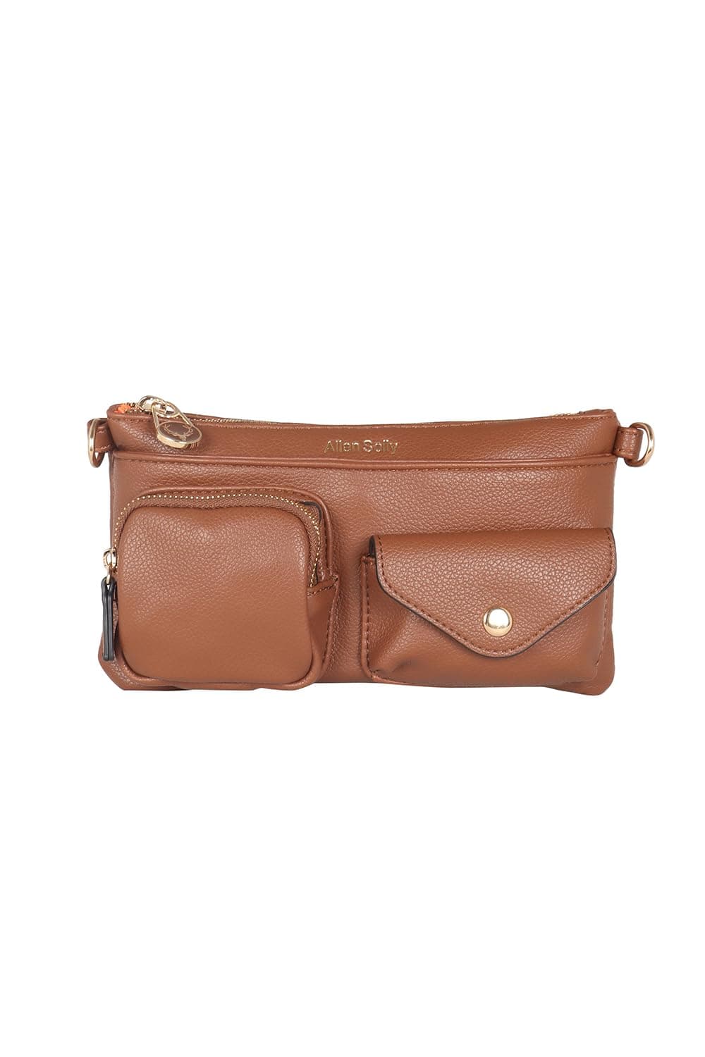 Allen Solly PU Structured Sling Bag